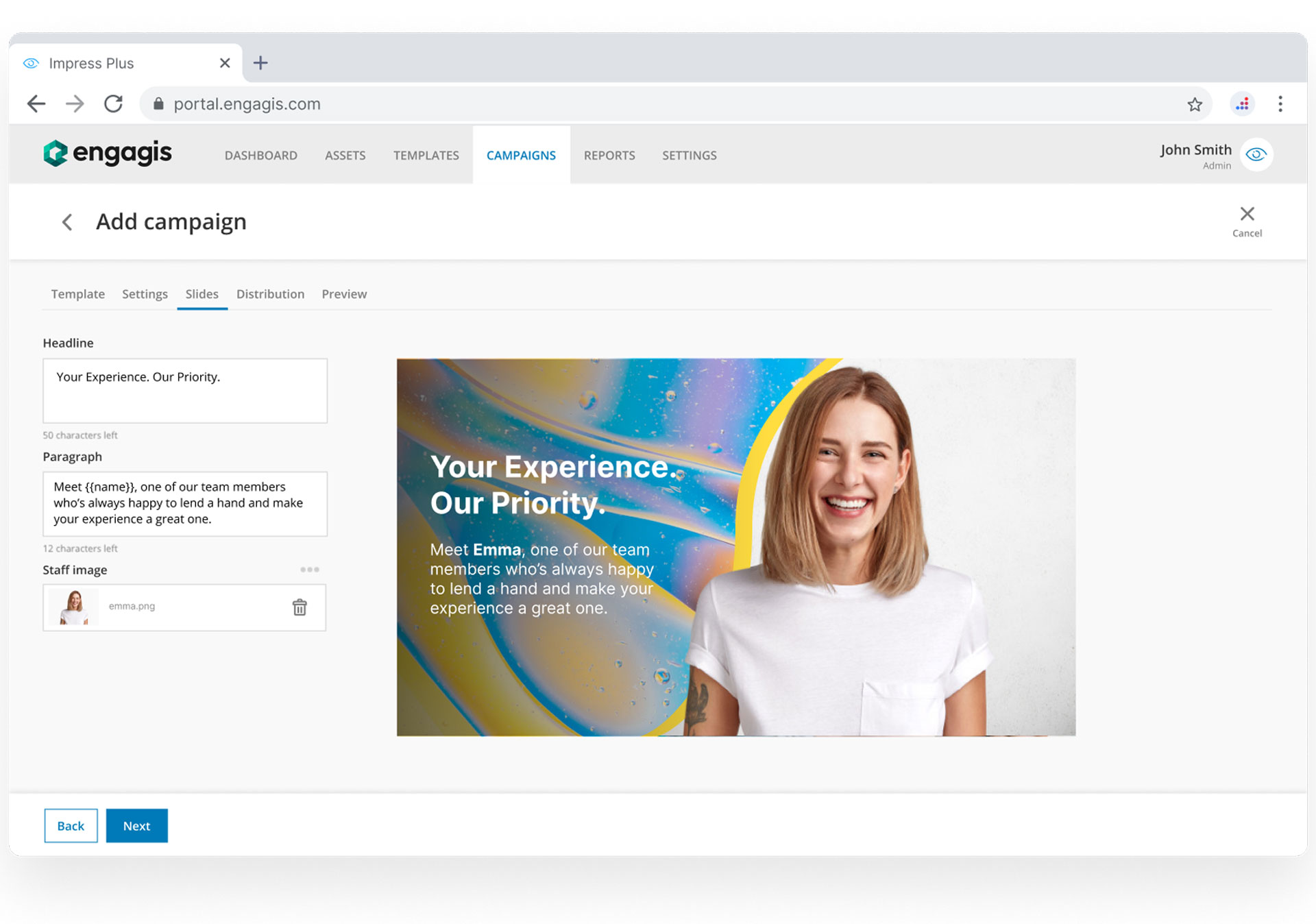 Impress Plus