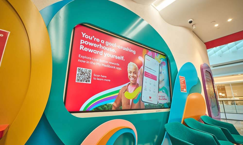 Supporting Medibank's Customer Engagement & Health Conversations Through Digital Signage