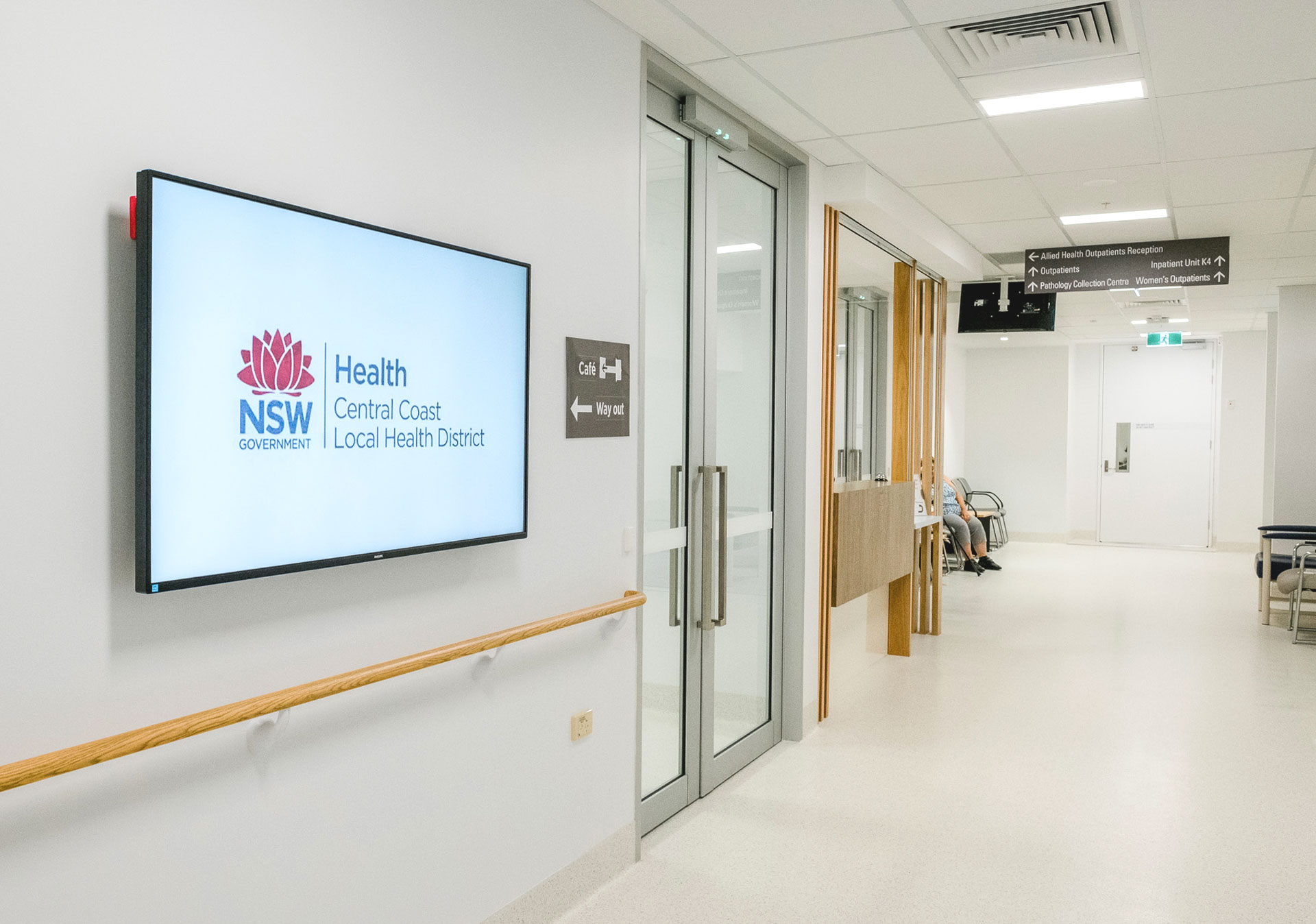 Gosford Hospital- Medical Digital Signage